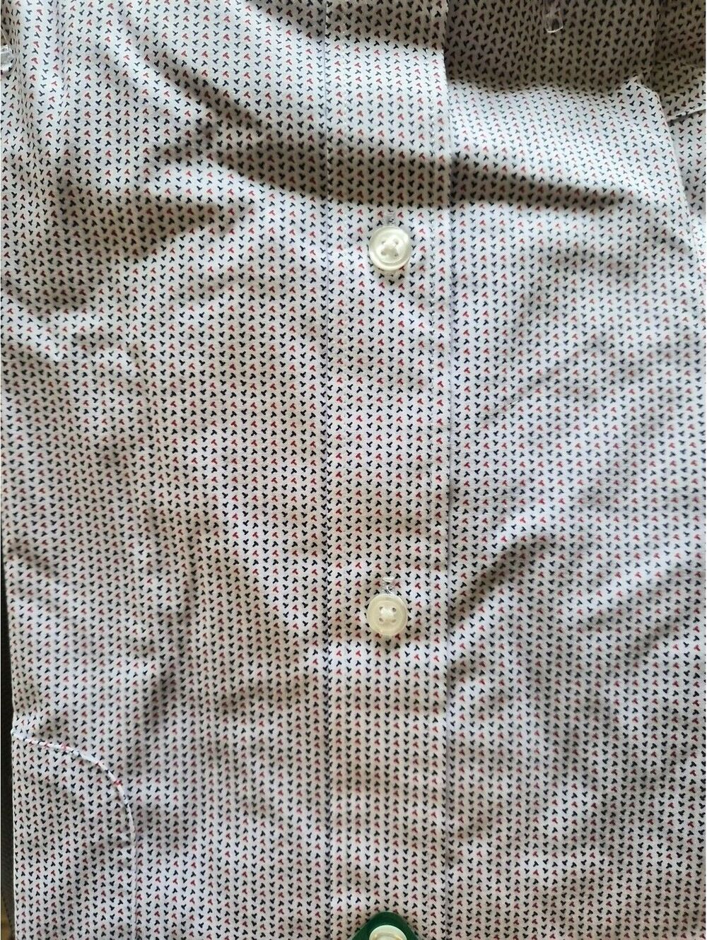 Tommy Hilfiger Men's Regular Fit All-Season Stretch Dress Shirt XL 0294